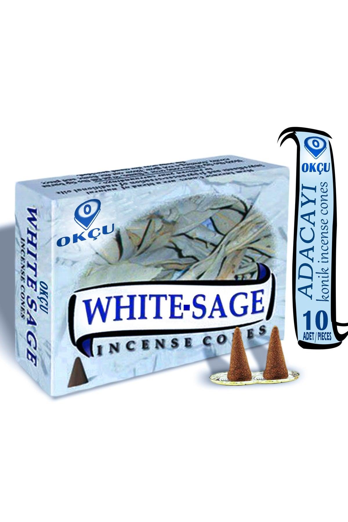 Both Sage / White Sage Conical Incense 10 Pcs/pieces Is Not Backflow - Swordslife