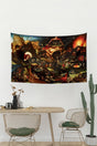 Hieronymus Bosch Nightmare Wall Covering Carpet 70x100 100x140 cm - Swordslife