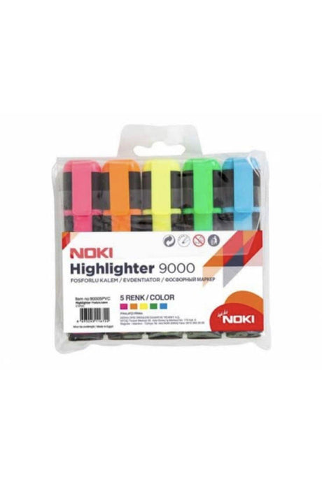 Highlighter Pen 5 Pvc 90005pvc