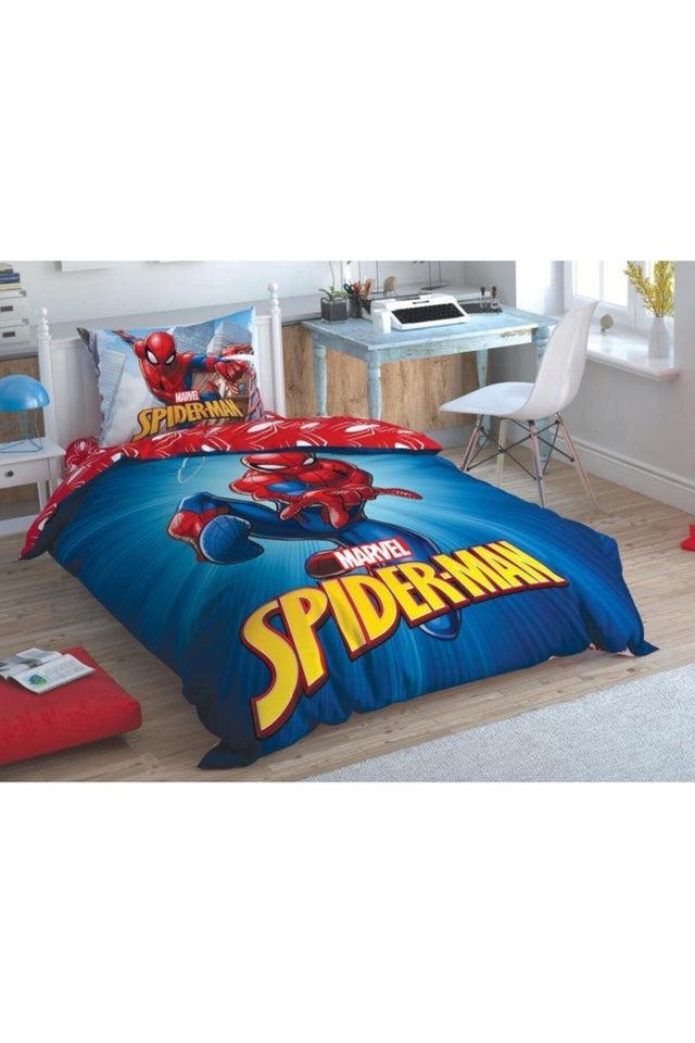 Hilays Licensed Spiderman Time To Movie Single Duvet Cover Set - Swordslife