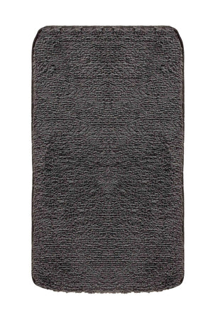 Home - Premium 100% Natural Non-Slip Base Anthracite Washable Triple Bath Carpet, Mat - Swordslife
