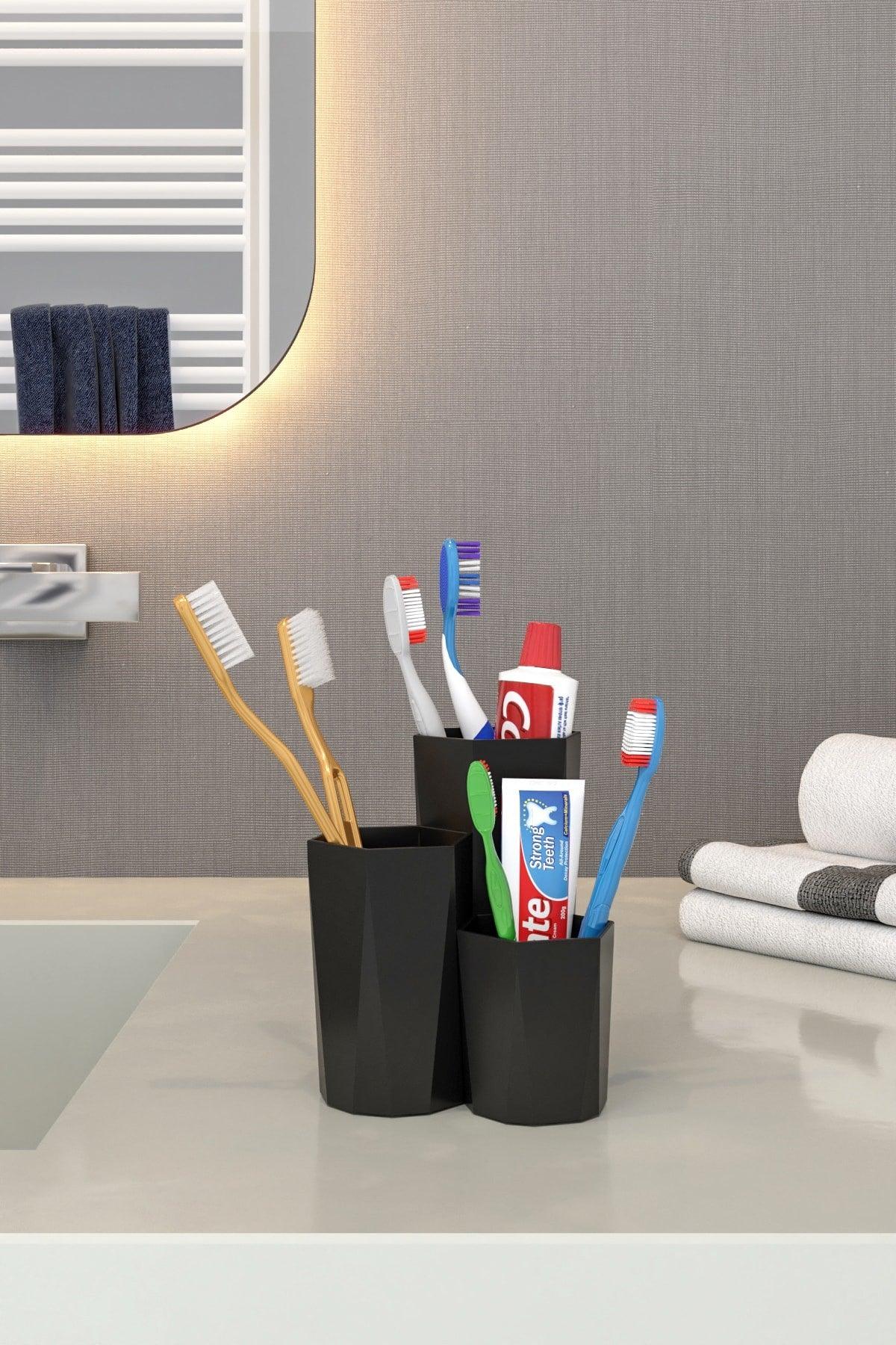 Honeycomb Toothbrush and Toothpaste Storage Box Organizer - Swordslife