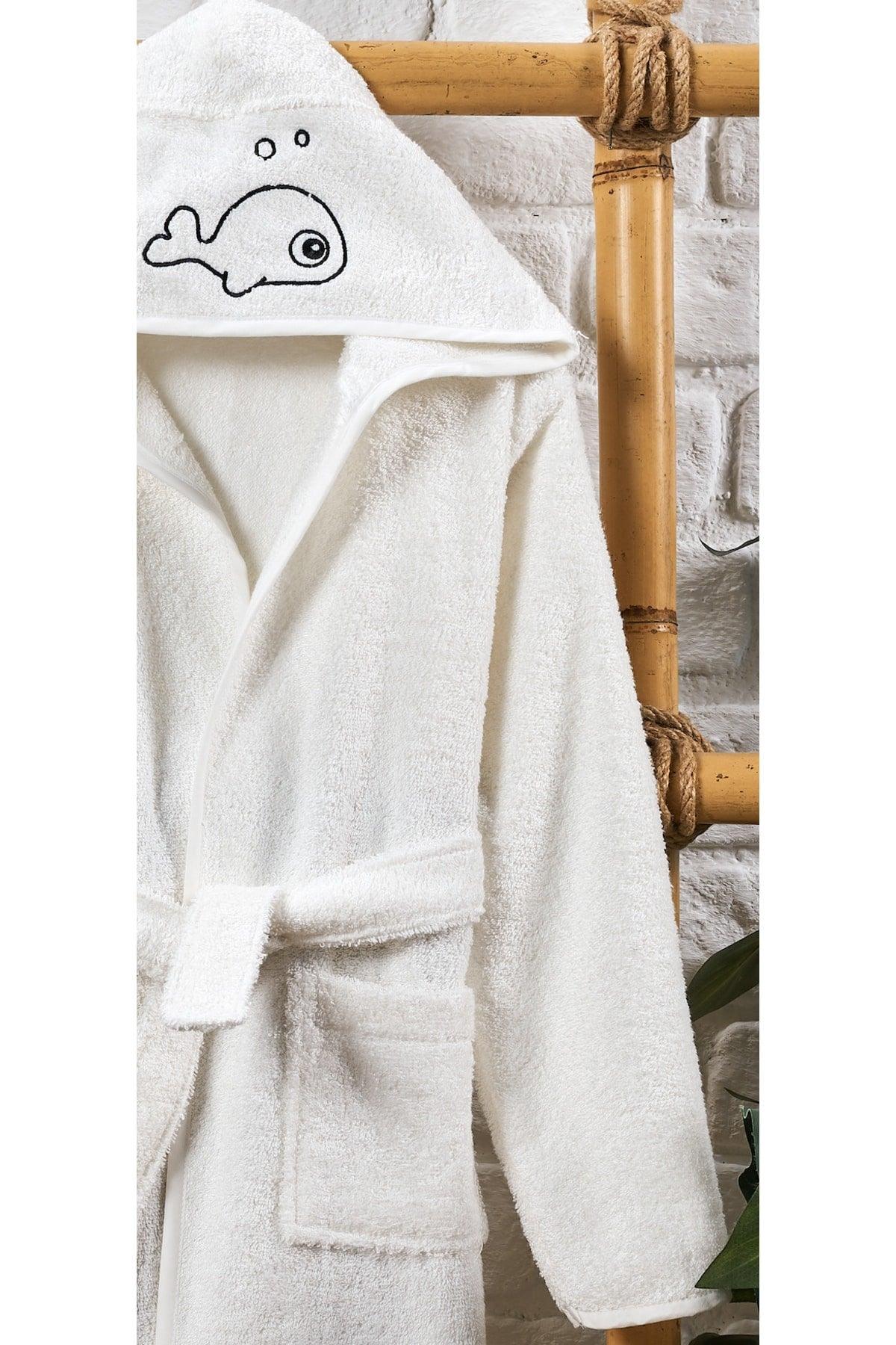 Hooded Bamboo Kids Bathrobe Very Soft