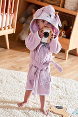 Hooded Girls-boys Bathrobe Cotton-rabbit - Swordslife