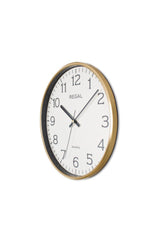 Slim Frame Slim Wall Clock 0250 G - Swordslife