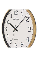 Slim Frame Slim Wall Clock 0250 G - Swordslife