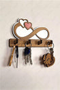 Infinity Figure Wooden Key Holder - Walnut - Swordslife