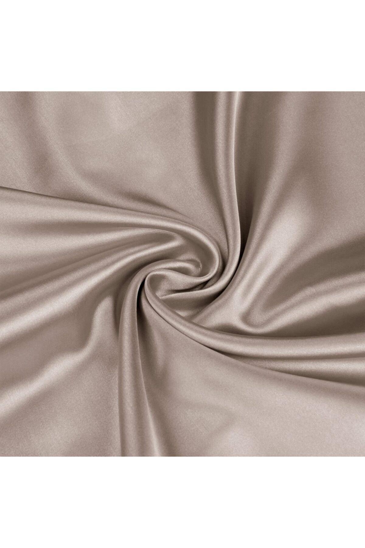 Silk Satin 50x70 Cm Pillow Cover 2 Pieces Buckle Curly Hair Beige 2 Pieces - Swordslife