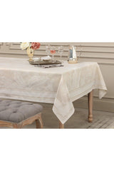 Iva Table Cloth - Beige - 160x230 Cm - Swordslife