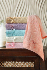 Jasmine Lacy Guipure 6 Pcs Kitchen Towel | Hand Towel 30x50 - Swordslife