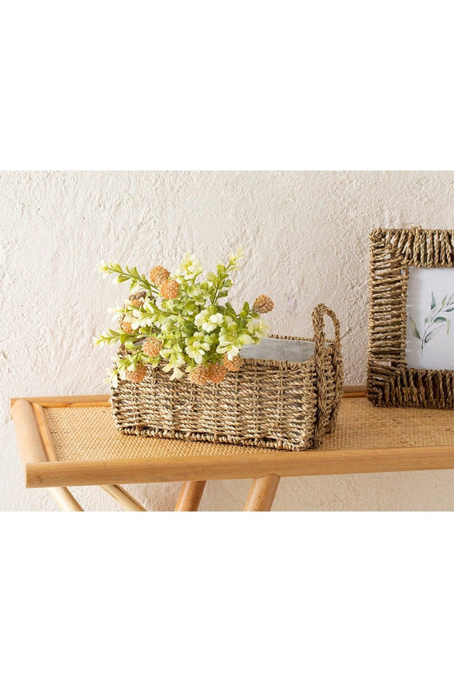 Jeanne Basket 26x16x12 Cm Brown - Swordslife