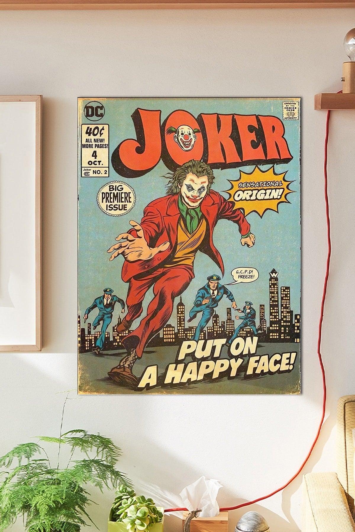Joker Wall Poster Large 45x30 Cm - Swordslife