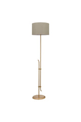 Tumbled Modern Design Standing Lampshade Lamp Metal Floor Lamp With Jolly Tumbled Hat - Swordslife