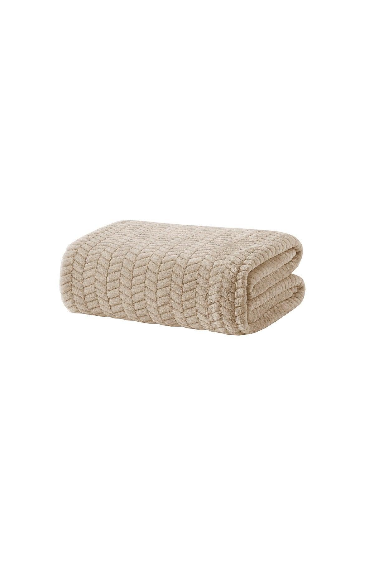 Joy Single Wellsoft Blanket - Sand Beige - Swordslife