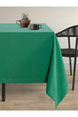 Velvet Textured Pine Green Table Cloth - Swordslife