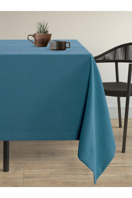 Velvet Textured Authentic Turquoise Table Cloth - Swordslife