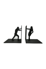 Decorative Stylish Metal Book Holder With Female And Male Figures, Book Support - Swordslife