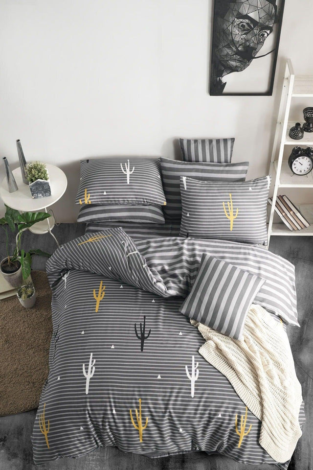 Cactus Double Duvet Cover Set - Swordslife