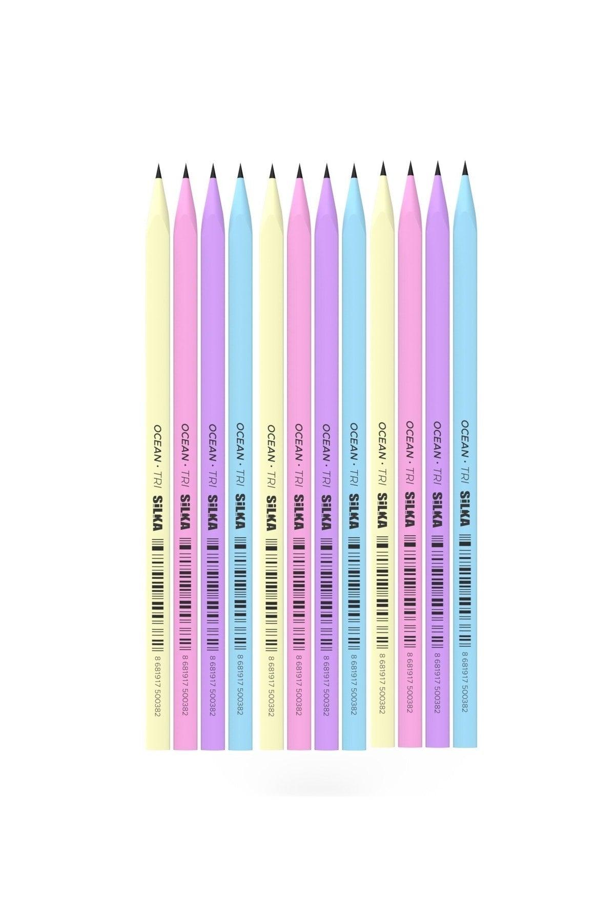 Kaly Triangle Pastel Pencil 12 Pack