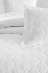 Quilted Pillowcase 2 Pack 50x70cm Freshcolor White - Swordslife