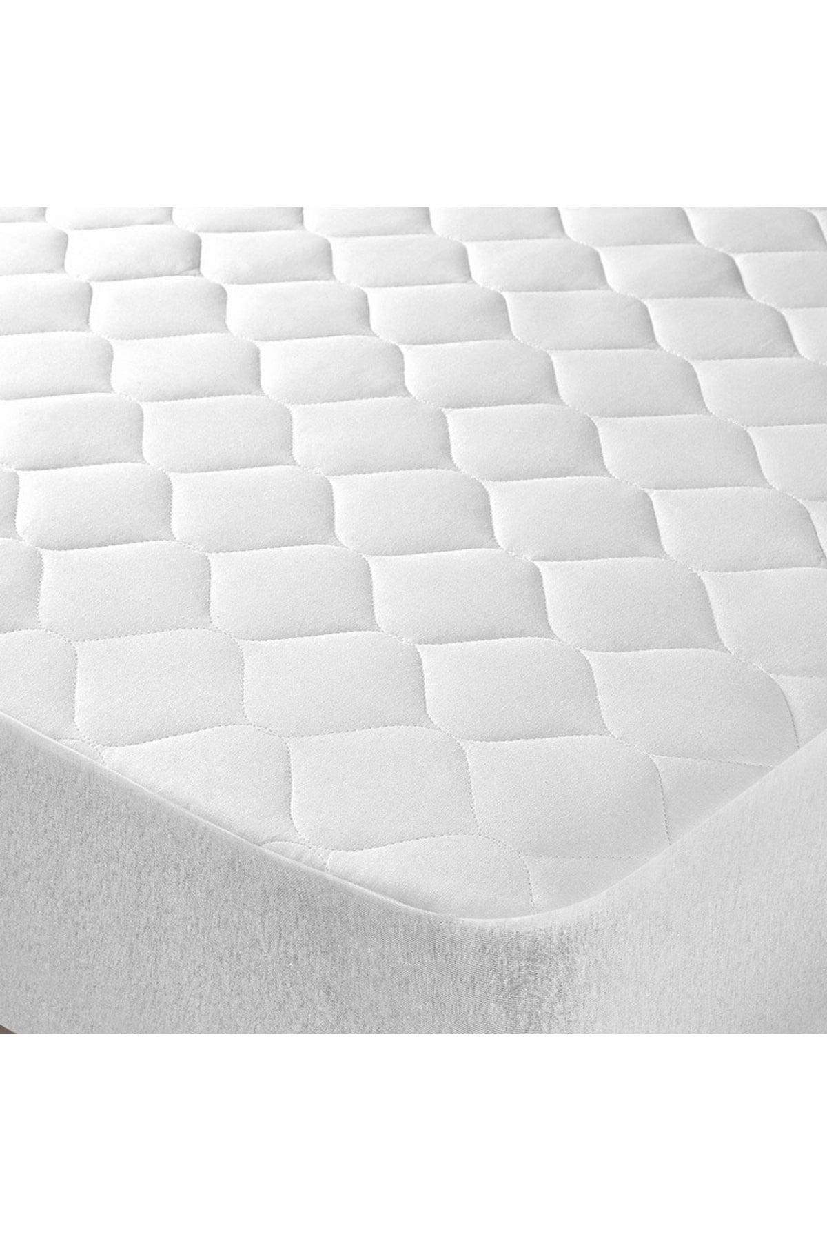 Quilted Mattress Protector 4 Layer Fiber Filled Fitted Bed Sheet - Swordslife