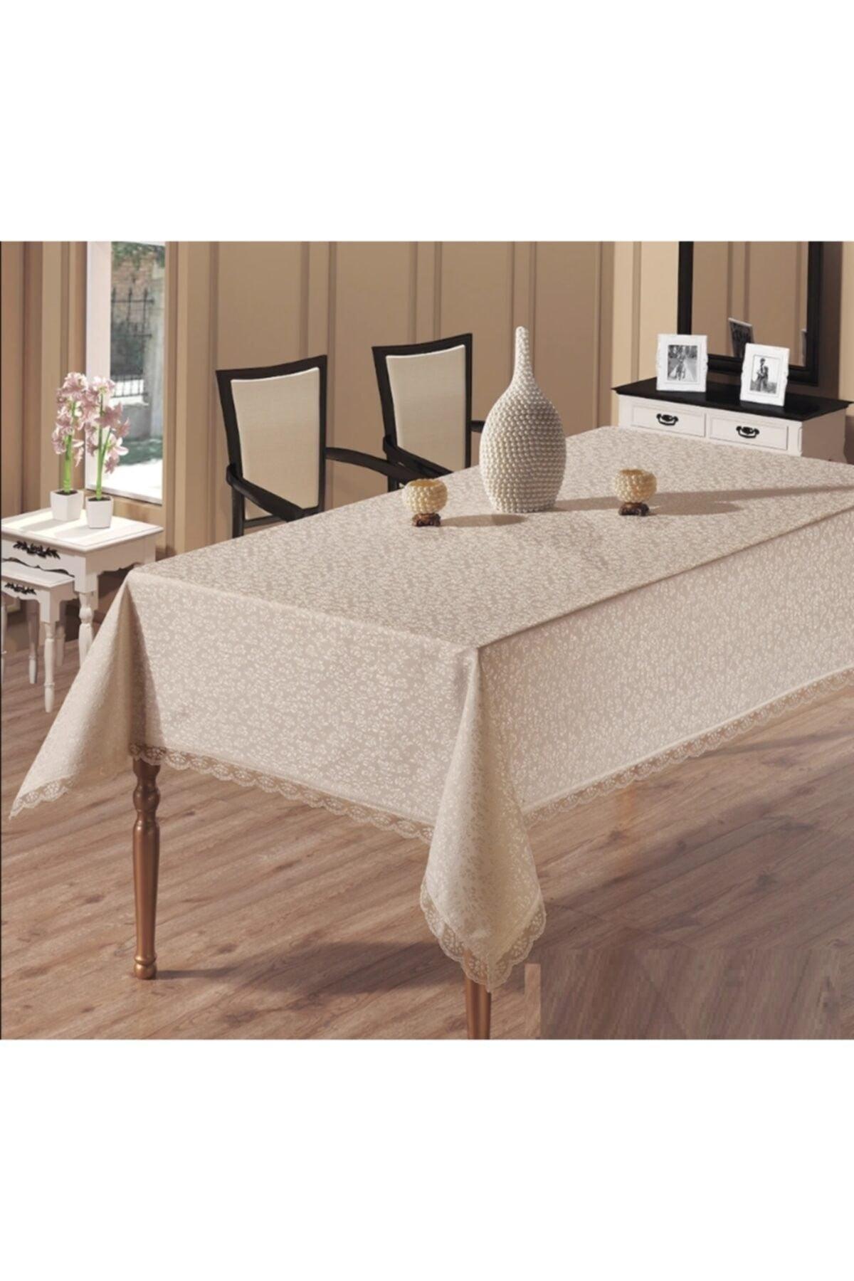 Kdk Carefree Table Cloth Cappucino - Swordslife