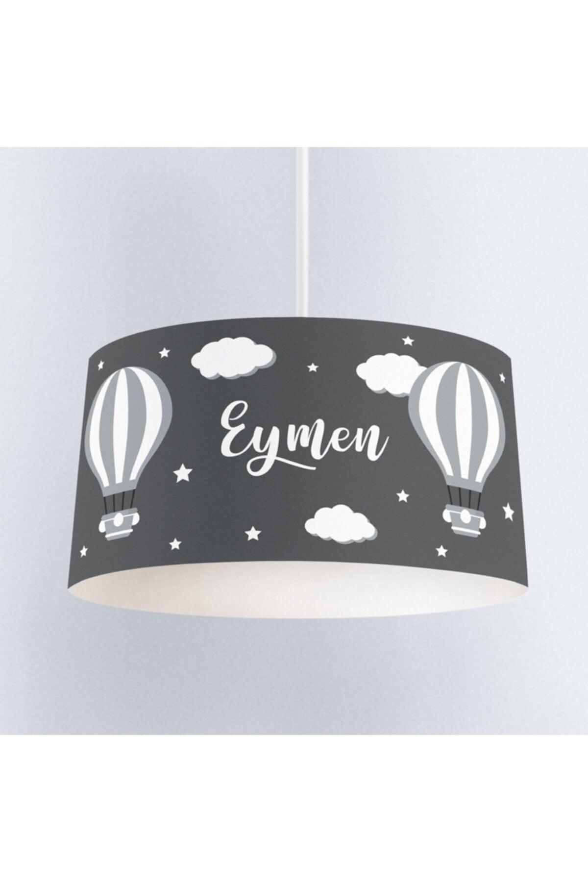 Children's Room Special Pendant Lamp Balloon And Cloud Pattern Lampshade Chandelier - Swordslife