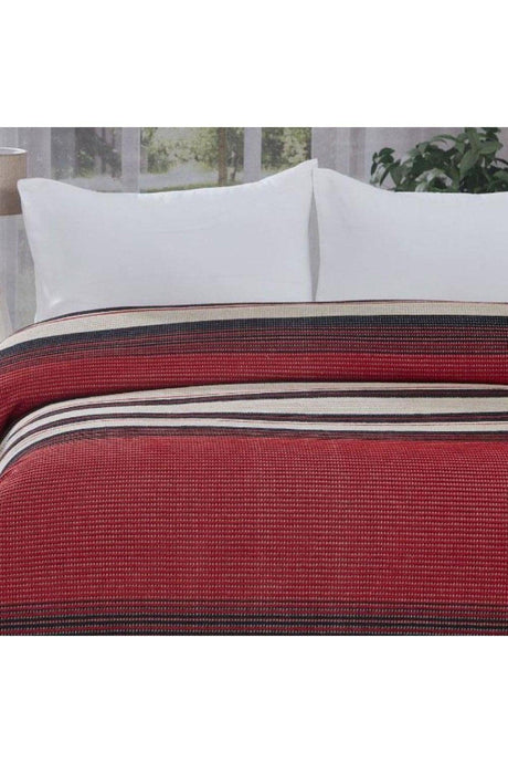 Red Four Seasons Double Blanket Pique - Swordslife