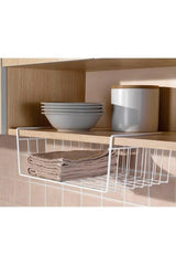 Kitchen And Cabinet Organizer Hanging Shelf