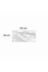 Kitchen Countertops Gold Veined Marble Pattern Tiles Foil Coating Sticker - Swordslife