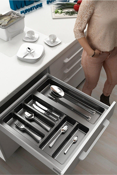 Kitchen Drawer Cutlery Organizer 44 cm