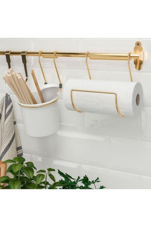Kitchen Rail Gold Color 80 Cm Meridyendukkan Kitchen Hanger Rail Kitchen Decoration-steel - Swordslife