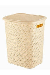 Knitted Laundry Basket Cream - Swordslife