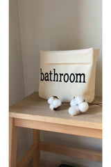 Cream Bathroom Bathroom Organizer - Swordslife