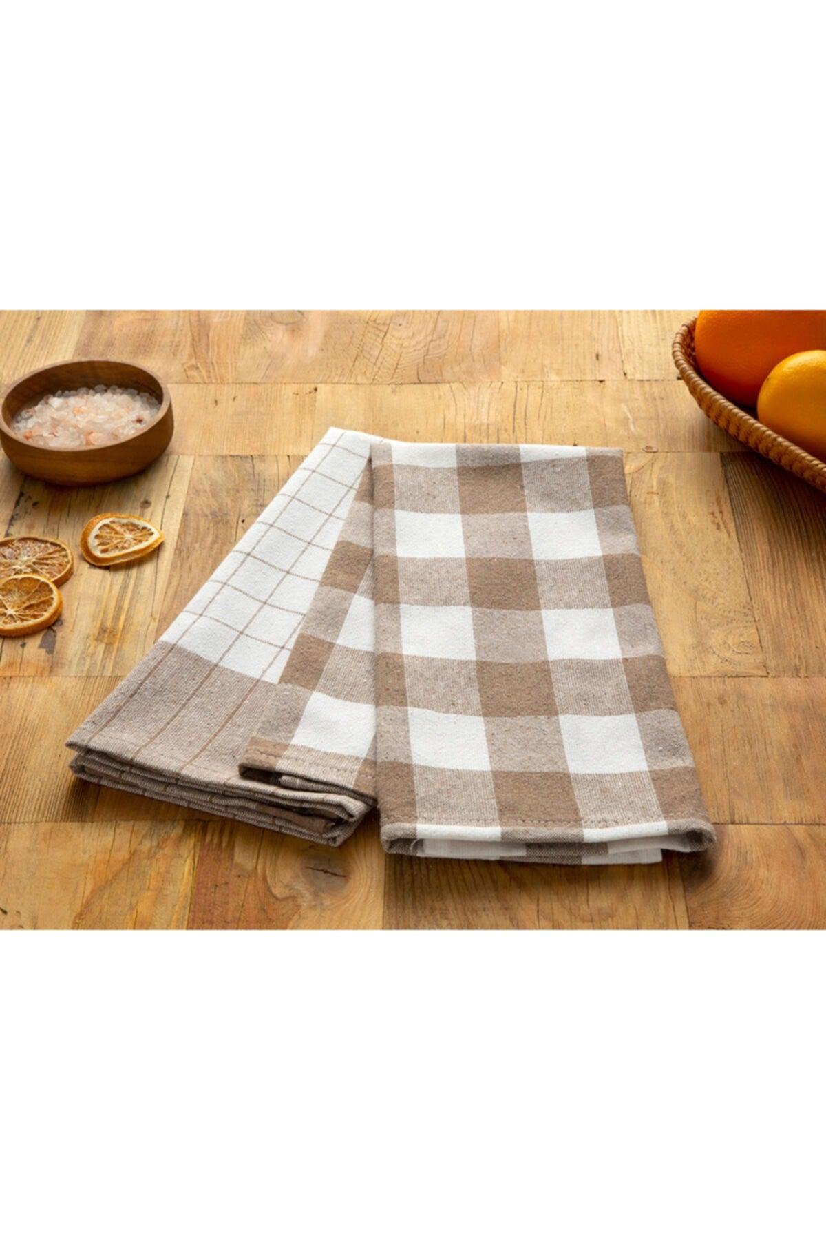 Crystal Cotton 2 Piece Drying Towel 40x60 Brown