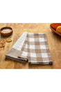 Crystal Cotton 2 Piece Drying Towel 40x60 Brown