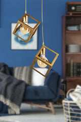 Cube 2nd Tumbled Chandelier - Swordslife