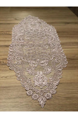 Lace Detailed Powder Runner (110x35cm) - Swordslife