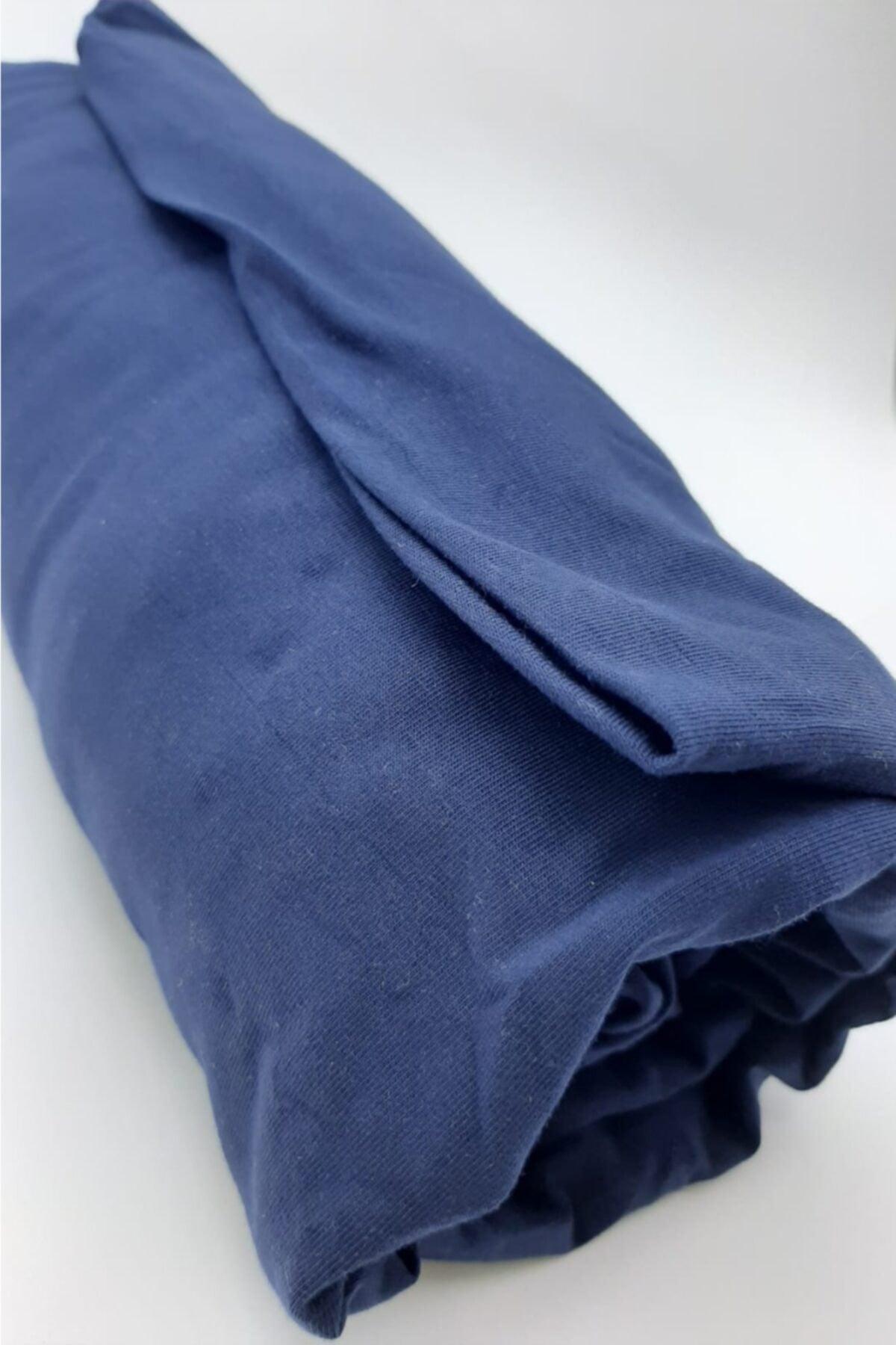 Navy Blue Elastic Bed Sheet - Swordslife