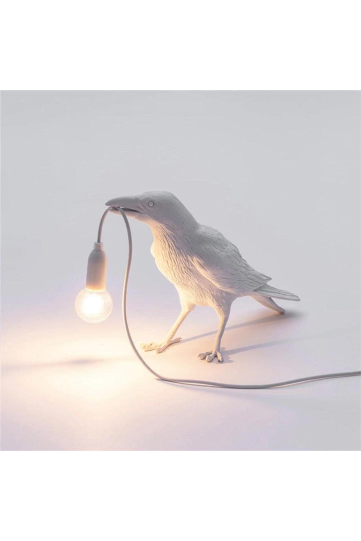 Crow Holding Lamp Lampshade Modern Lighting Led Light Decor - Swordslife