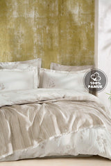 Landry Double 5-Piece Duvet Cover Set - Cream - Swordslife