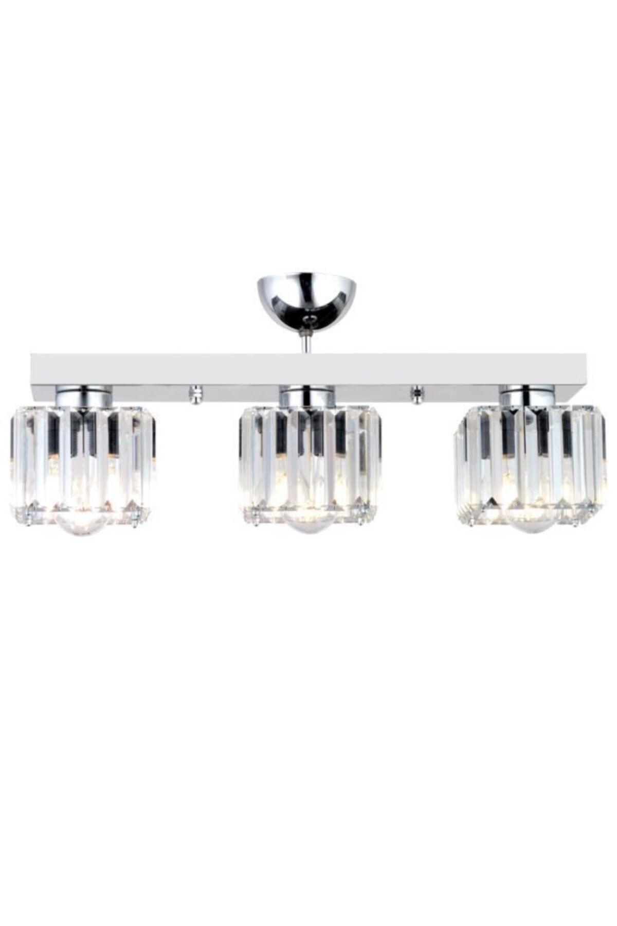 Lara Caka 3-Set Chrome K-01 Chandelier - Swordslife