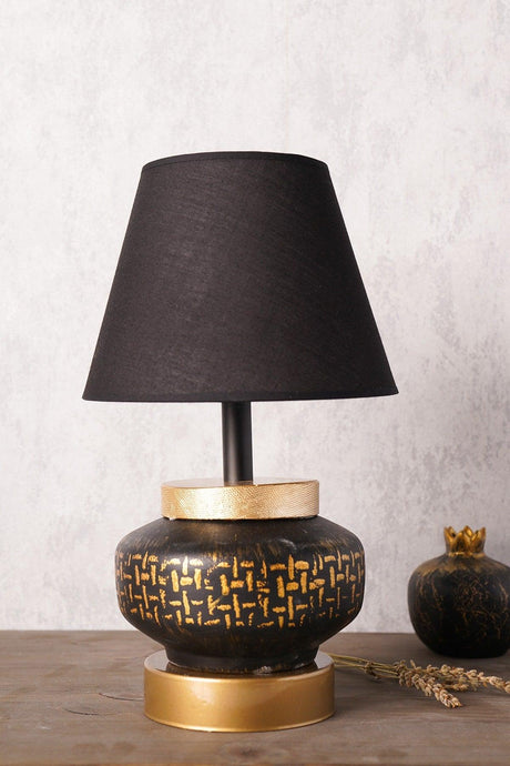 Larmes Lampshade Black Gold - Swordslife