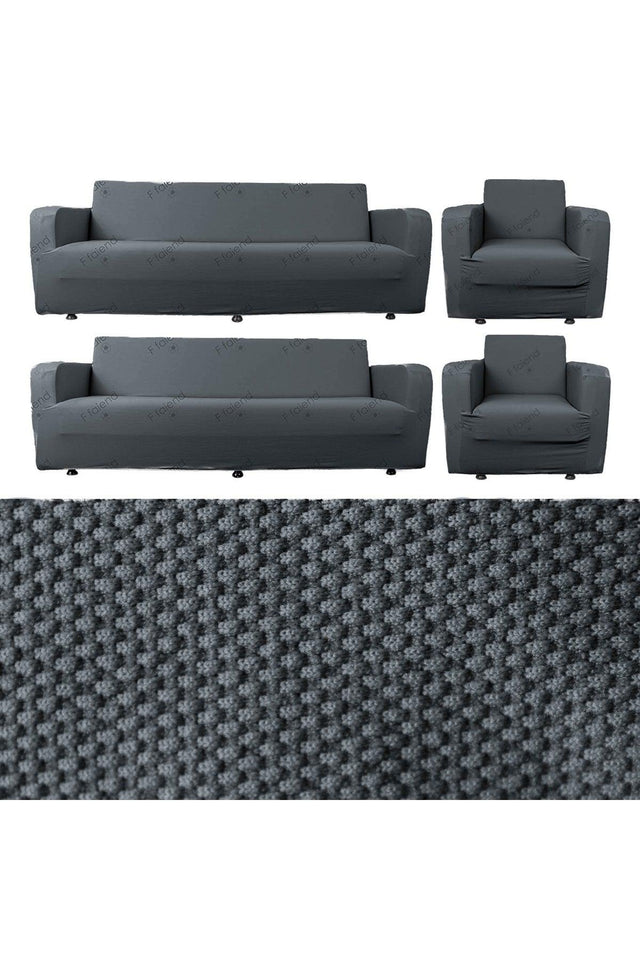 Elastic Elastic Seat Sofa Cover Set 3+3+1+1 Maxi Set - Swordslife