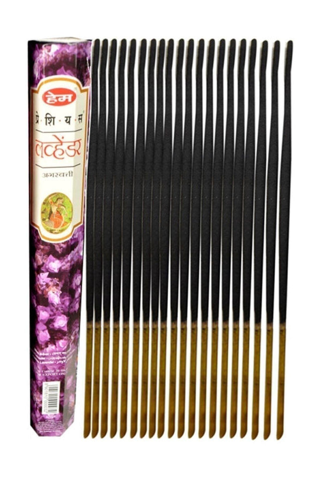 20 Sticks Incense with Lavender Fragrance Precious Lavander - Swordslife