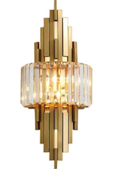 Lavezza Crystal Stone Wall Sconce - Swordslife