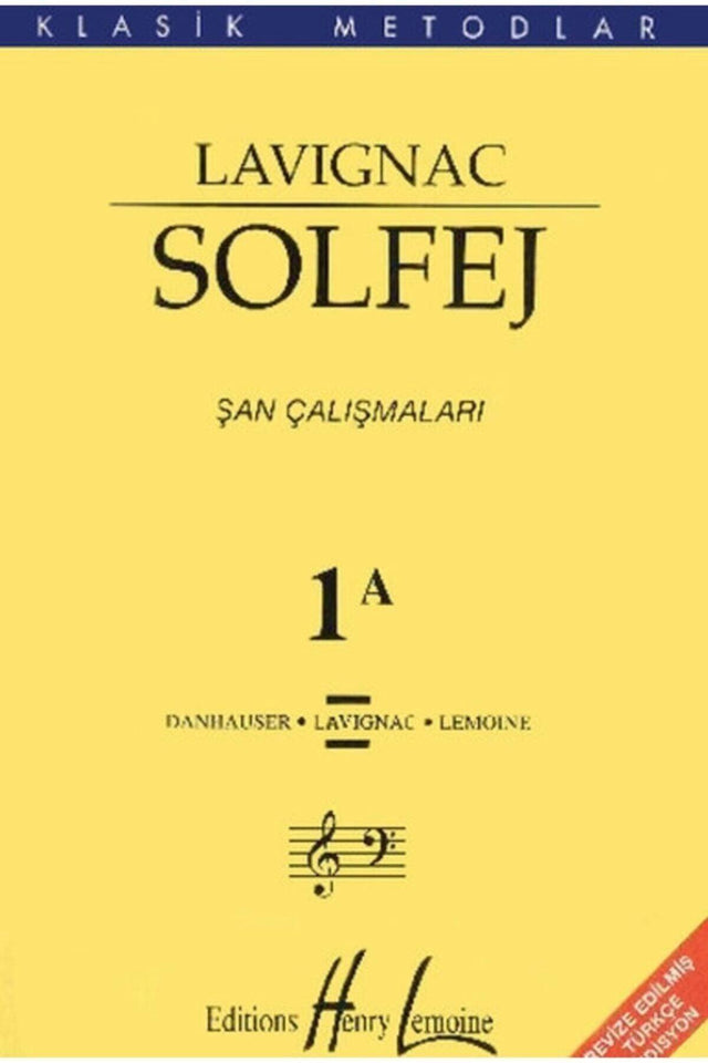 Lavignac 1a Solfeggio Book - Swordslife