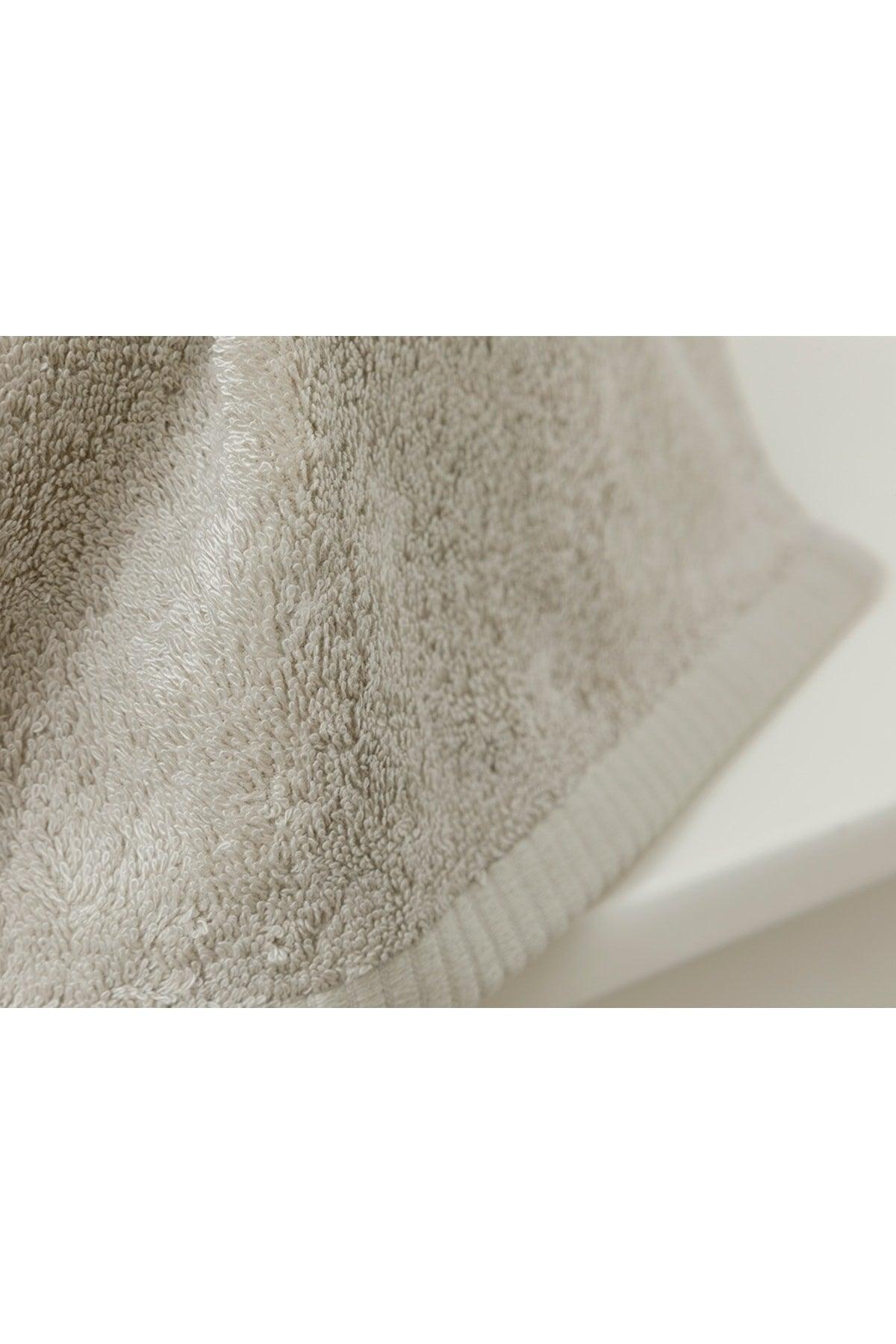 Leafy Bamboo Hand Towel 30X50 Cm Beige