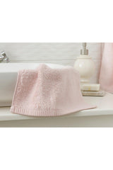 Leafy Bamboo Hand Towel 30X50 Cm Powder Pink