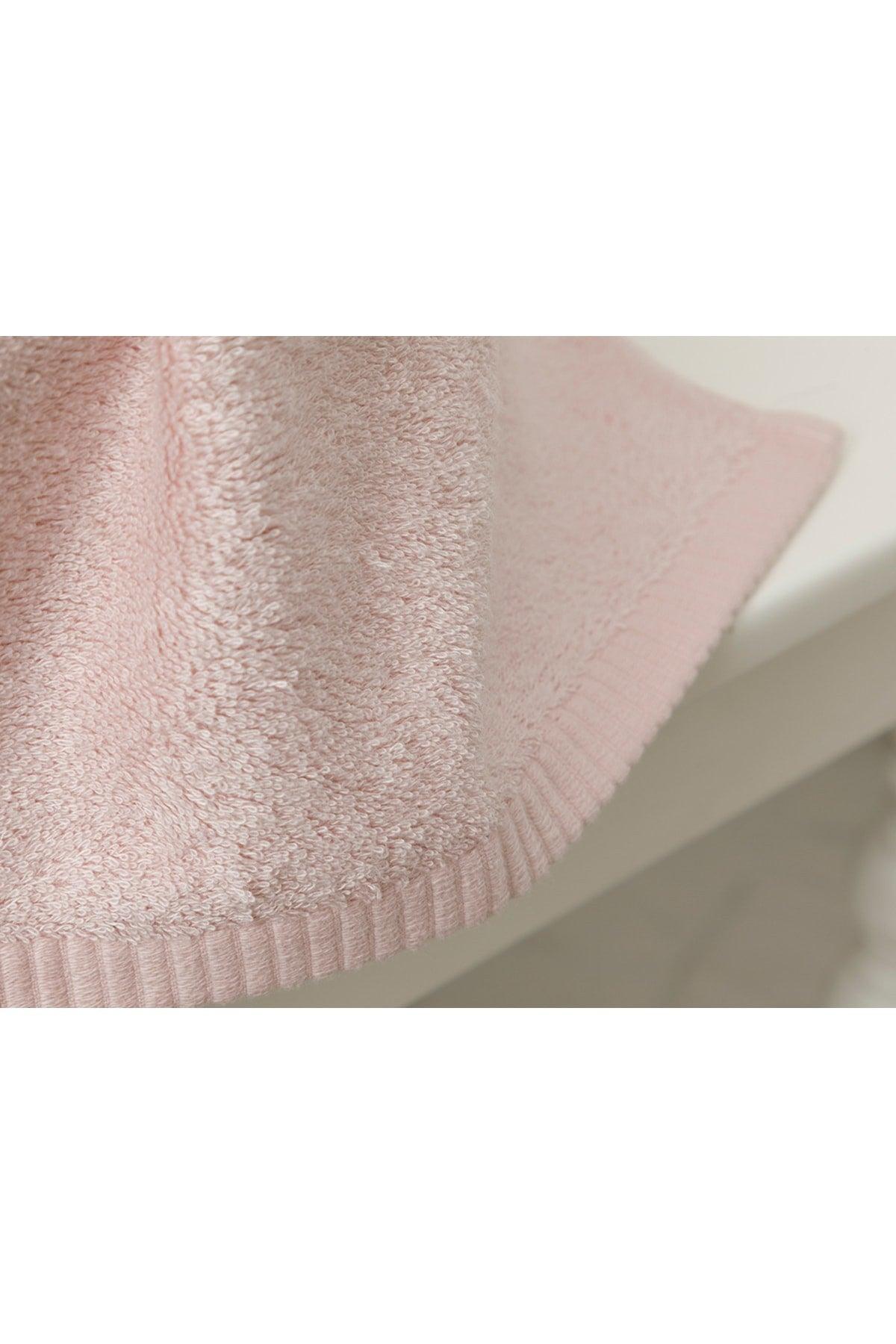 Leafy Bamboo Hand Towel 30X50 Cm Powder Pink